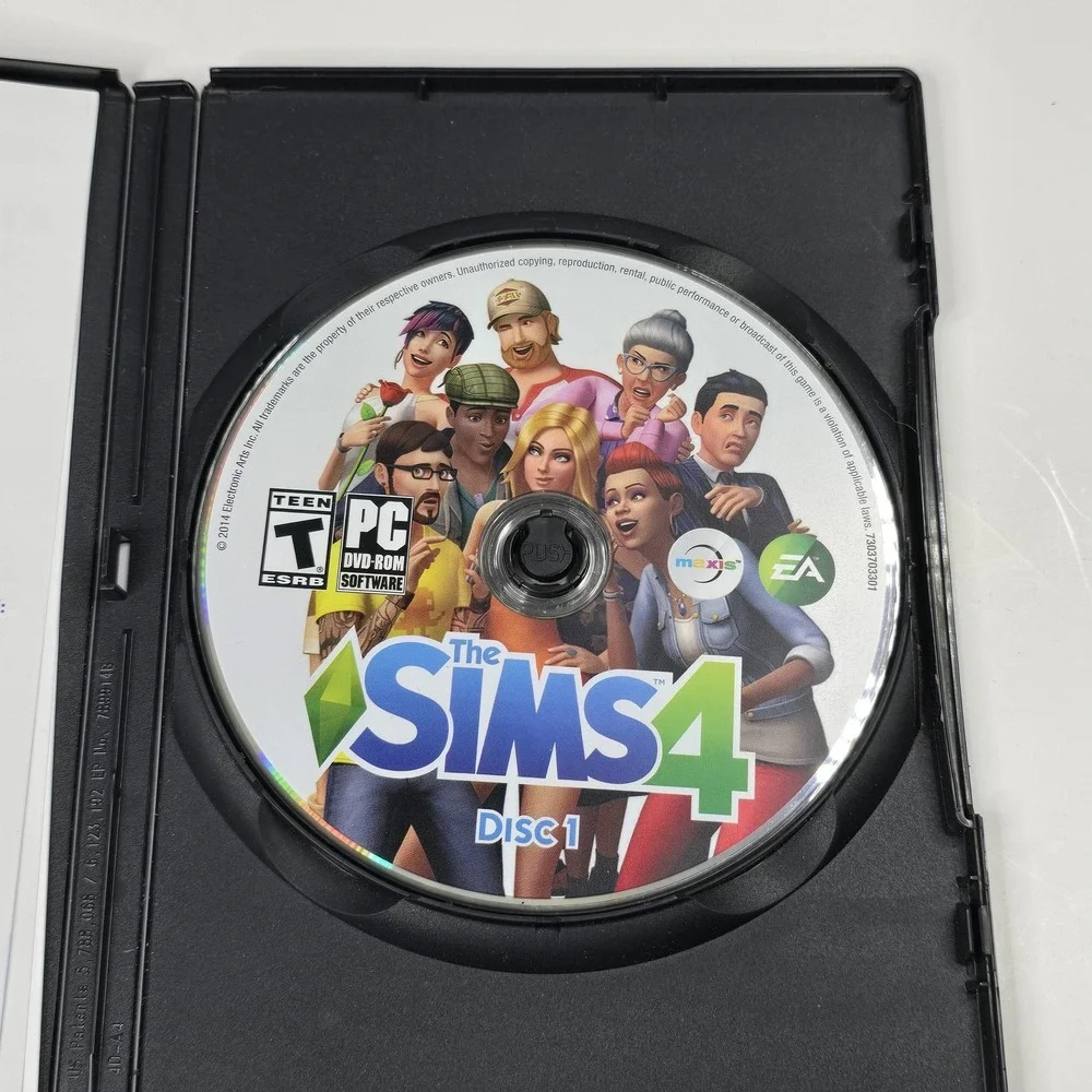 The Sims 4 PC Mac DVD Game & The Sims‎ 3 Starter Pack PC Mac 3 Game Bundle Set